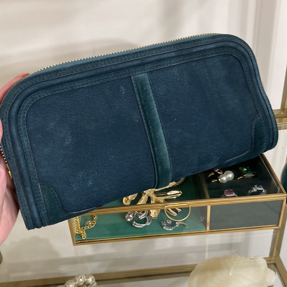 Vintage Burberry Prorsum Nubuck Alma Clutch - Picture 2 of 6